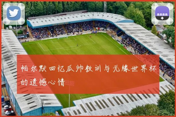 帕尔默回忆瓜帅教训与无缘世界杯的遗憾心情