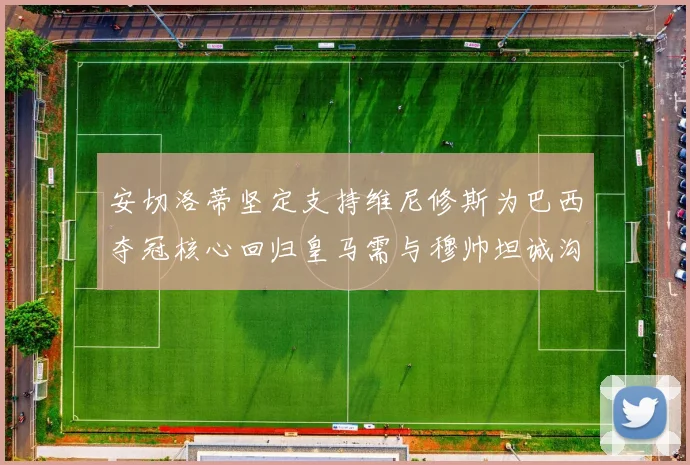 安切洛蒂坚定支持维尼修斯为巴西夺冠核心回归皇马需与穆帅坦诚沟通